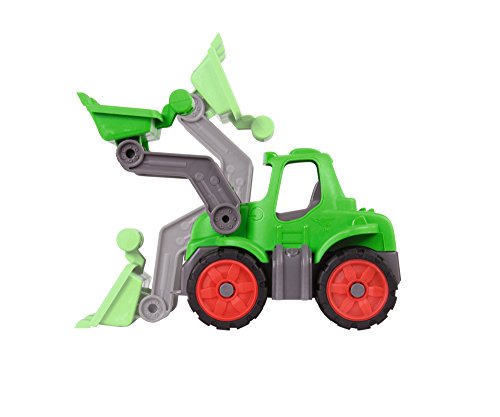 BIG Power Worker- Power-Worker Mini Tractor, Colore Verde, 800055804 - immagine 3