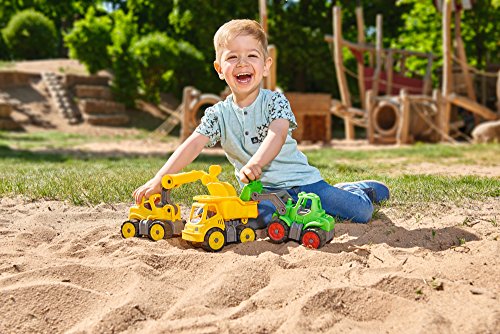 BIG Power Worker- Power-Worker Mini Tractor, Colore Verde, 800055804 - immagine 5