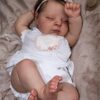 Bambole Reborn Femmina Silicone Originali Sembra un vero Bambino con gli occhi chiusi bambolotti realistica Baby Dolls Regali per Ragazzi - immagine 3