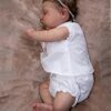 Bambole Reborn Femmina Silicone Originali Sembra un vero Bambino con gli occhi chiusi bambolotti realistica Baby Dolls Regali per Ragazzi - immagine 6