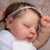 Bambole Reborn Femmina Silicone Originali Sembra un vero Bambino con gli occhi chiusi bambolotti realistica Baby Dolls Regali per Ragazzi - immagine 7