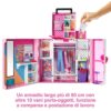 Barbie- Armadio dei Sogni Playset con bambola bionda, largo più di 60cm, 30+outfit e accessori, Giocattolo per Bambini 3+Anni,HGX57 - immagine 4