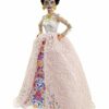 Barbie Bambola Celebrativa Dia de Los Muertos, da Collezione, Giocattolo per Bambini 6+ Anni, GNC40 - immagine 3