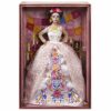 Barbie Bambola Celebrativa Dia de Los Muertos, da Collezione, Giocattolo per Bambini 6+ Anni, GNC40 - immagine 7
