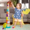 Battat – Stapelturm und Formensortierspiel 2-TLG. Set – Motorik und Lernspielzeug für Kinder ab 1 Jahr mit Buchstaben, Zahlen und Formen - immagine 3