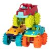 Battat - Mini Monster Trucks – Set di 6 mini camion per bambini in borsa di stoccaggio per 2 anni in su - immagine 5
