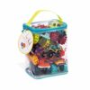 Battat - Mini Monster Trucks – Set di 6 mini camion per bambini in borsa di stoccaggio per 2 anni in su - immagine 7