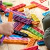 Bioblo Mini Box Rusty-Robo con 40 Blocchi da Costruzione | Blocchi da Costruzione sostenibili per Bambini da 3 Anni | Blocchi da Costruzione in Legno per Bambini - immagine 9