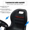 COSTWAY Gokart a Pedali per Bambini, Macchina Cavalcabile, Sedile Regolabile, Freno a Mano, 3-8 Anni - immagine 7