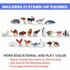 Crocodile Creek Discover America Learn + Play 100 pezzi Jigsaw Floor - immagine 5