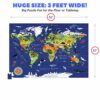 Crocodile Creek Discover America Learn + Play 100 pezzi Jigsaw Floor - immagine 6