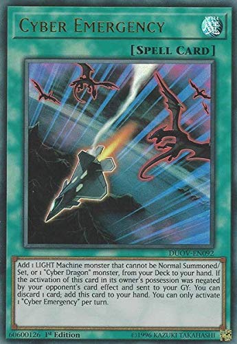 Cyber Emergency - DUOV-EN092 - Ultra Rara - 1a edizione