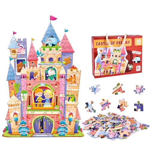 FORMIZON Puzzle per Bambini, 128 Pezzi Puzzle Bambini Jigsaw, Puzzle  Rotondo Per Bambini, Ragazza Ragazzo Regalo Puzzle, Educativo Giocattoli  per Ragazzi Ragazze 3 4 5 6 7 8 9 Anni - Giochi e Prodotti per l'Età  Evolutiva