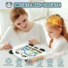 Felly Tablero Magnético de Dibujo, Pizarra Magnetica Infantil, Pizarras de Dibujo Magnética con 20 Plantillas de Muestra, Grande Pizarra Magica, Juguete Educativo Regalo para Niños - immagine 4
