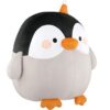 GAGAKU Cuscino in peluche a forma di pinguino, 32 cm, con unicorno, grande per bambine e ragazze, regalo di compleanno e anniversario – rosa