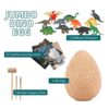 Jokooan Dino Eggs, Uova Dinosauro Scavation Kit Uovo di Pasqua Giocattoli per Bambini Uovo di Dinosauro Fossile Archeologia Scienza STEM Giocattoli Montessori - immagine 5