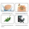 Jokooan Dino Eggs, Uova Dinosauro Scavation Kit Uovo di Pasqua Giocattoli per Bambini Uovo di Dinosauro Fossile Archeologia Scienza STEM Giocattoli Montessori - immagine 6