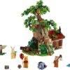 LEGO 21326 Ideas LEGO Disney Set per adulti Winnie the Pooh, Display House, Eeyore LEGO Minifigure, Piglet Minifigure - immagine 9