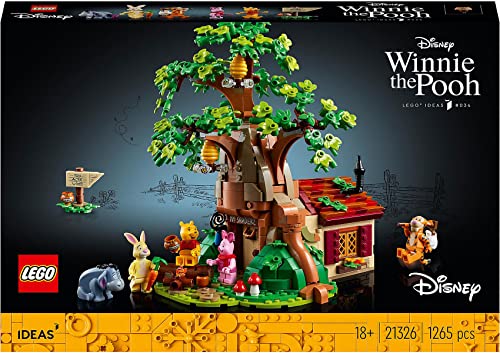 LEGO 21326 Ideas LEGO Disney Set per adulti Winnie the Pooh, Display House,  Eeyore LEGO Minifigure, Piglet Minifigure - Giochi e Prodotti per l'Età  Evolutiva