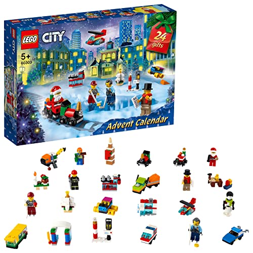 LEGO 60352 City Calendario Dell'Avvento 2022, Costruzioni Regalo A Tema  Natalizio, Giochi Per Bambini, Minifigure Di Babbo Natale E Tappetino Da  Gioco, Multicolore : : Giochi e giocattoli