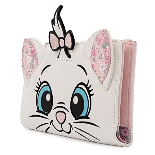 Loungefly 198010 Portafoglio Disney Aristocats, Marie Floral Footsy, Multicolore, WDWA1649 - immagine 3
