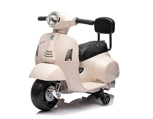 Moto Elettrica per Bambini Vespa Scooter a Batteria 12 Volt