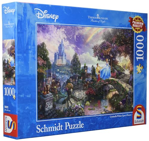 Thomas Kinkade, Disney, Maleficent , 1000 Piece Jigsaw Puzzle , 58029  Schmidt Games 