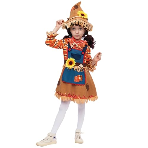 Spooktacular Creations JOYIN Costume spaventapasseri da girasole per bambine  e ragazze Contadina bambina Carissimo – Giochi e Prodotti per l'Età  Evolutiva