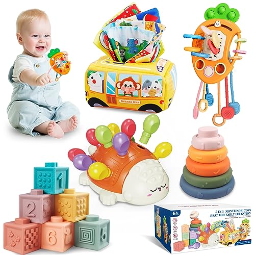 Giochi Montessori 0-6 mesi per neonati