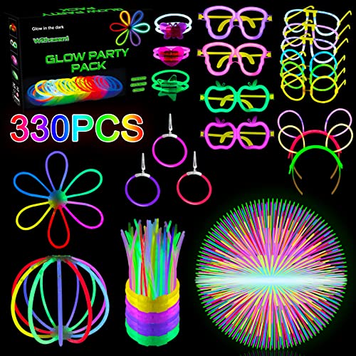 100 Braccialetti luminosi kit bracciali fluo discoteca feste