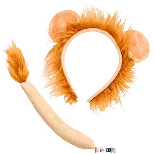 BALINCO Set di costumi da leone, fascia per capelli composta da