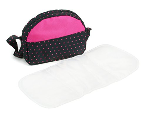 Bayer 2000-Bayer Chic 2000-Borsa fasciatoio, Accessori, Borsa per Bambole, Colore Pois Rosa, 853 12