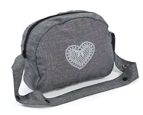 Bayer Chic 2000-Borsa fasciatoio per Bambole, Colore Jeans Grigi, 853 76