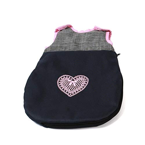 Bayer Chic 2000-Sacco Nanna Bola per Bambole, Grigio, Colore Blu, 794 26