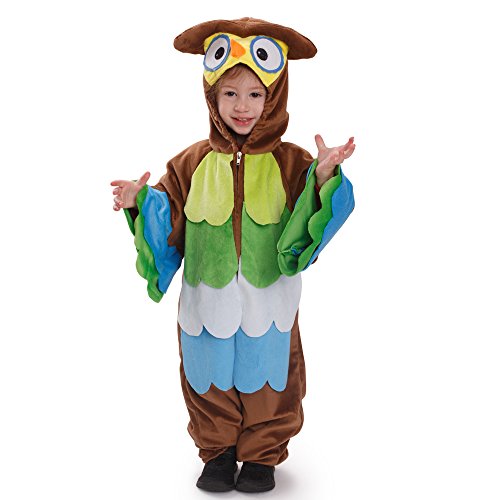 Dress Up America Bambini Hoo Hoo gufo fingere gioco Outfit per bambini