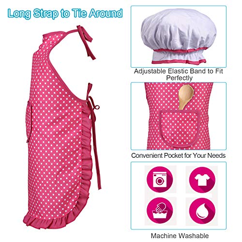 EFO SHM Cucina Giocattolo per Bambini, Accessori Cucina con Set di Pentole e Padelle in Acciaio Inossidabile, Utensili da Cucina, Grembiule e Cappello da Cuoco, Taglio di Cibo per Bambini - immagine 6