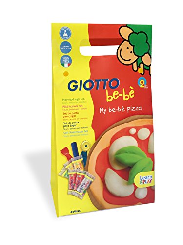Giotto be-bè Set 3 barattolini SuperPasta per giocare + accessori per creare, Modelli/Colori Assortiti, 1 Pezzo - immagine 2