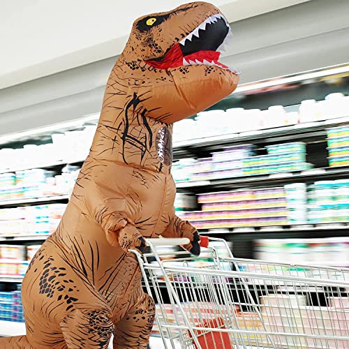 IRETG Costume Dinosauro Gonfiabile Trex Dinosauri Costumi Divertente Dino  Costume Adulto per Halloween Carnevale – Giochi e Prodotti per l'Età  Evolutiva