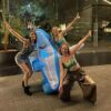 IRETG Costume gonfiabile da squalo Jumpsuit a mascelle Fancy Dress Abito divertente Carcharias per il partito di Cosplay - immagine 6