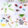 LATERN 45 Pezzi Corredi di Figure Dell'insetto di Plastica, 35pcs Realistici Insetti Bug Insetto Figure Giocattolo per L'educazione dei Bambini, Favori di Tema A Tema Insetti - immagine 5