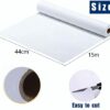LATERN Bianco Rotolo di Carta da Disegno, 44CM x 15M Carta per Schizzi di Pittura Rotolo di Carta da Cavalletto Artistico Carta per Bacheca Sbiadita per Bambini Schizzo Artistico Disegno a Vernice - immagine 5