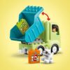 Lego 10987 DUPLO Recycling-LKW Müllwagen-Spielzeug, Lern- und Farbsortier-Spielzeug für Kleinkinder und Kinder ab 2 Jahren, Motorikspielzeug zur Entwicklung feinmotorischer Fähigkeiten - immagine 4