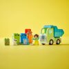 Lego 10987 DUPLO Recycling-LKW Müllwagen-Spielzeug, Lern- und Farbsortier-Spielzeug für Kleinkinder und Kinder ab 2 Jahren, Motorikspielzeug zur Entwicklung feinmotorischer Fähigkeiten - immagine 6