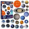 MAGDUM MONDO SPAZIALE Foto Calamite Bambini – GRANDI calamite frigo realistiche – Magneti per bambini – Giochi bambini 3 anni – Giochi educativi calamite per bambini-Bambini magnetici TEATRO