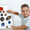 MAGDUM MONDO SPAZIALE Foto Calamite Bambini – GRANDI calamite frigo realistiche – Magneti per bambini – Giochi bambini 3 anni – Giochi educativi calamite per bambini-Bambini magnetici TEATRO - immagine 6