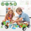 MOONTOY 240PCS STEM Toys Giocattolo da costruzione per bambini di età compresa tra 4 e 8 anni, Regali di compleanno Gioco Progetti educativi per bambini dai 5 anni in su,Blocco da costruzione - immagine 4