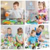 MOONTOY 240PCS STEM Toys Giocattolo da costruzione per bambini di età compresa tra 4 e 8 anni, Regali di compleanno Gioco Progetti educativi per bambini dai 5 anni in su,Blocco da costruzione - immagine 7