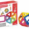 Magformers 14-piece Magnetic Construction Tiles Toy. STEM Teaching Resource. With 6 Squares and 8 Triangles. Magnetic Tiles For Children Aged 3+.