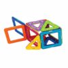 Magformers 14-piece Magnetic Construction Tiles Toy. STEM Teaching Resource. With 6 Squares and 8 Triangles. Magnetic Tiles For Children Aged 3+. - immagine 7