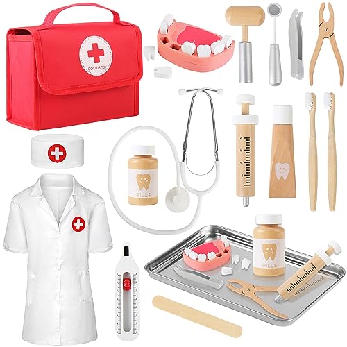 Valigetta Dottore Bambini Giochi Bambina Bambini 3 4 5 Anni Kit Dottoressa  Bambina con Stetoscopio Giocattolo Infermiere Accessori，Kit Dottore Bambino  Kit Medico Regalo Bambina 2 3 4 5 6 Anni – Giochi e Prodotti per l'Età  Evolutiva